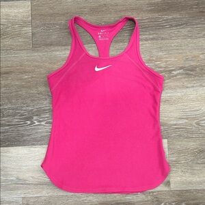 Nike Dri-fit Women's Bright Pink Racerback Tank Top